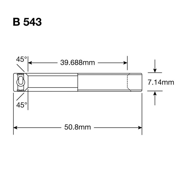 Afbeelding laden in galerijviewer, Enduro bearings b 543 2rs max - abec 3 max (angular contact) - 1 9 16''x2''x9 32''
