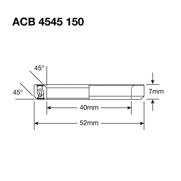 Afbeelding laden in galerijviewer, Enduro bearings acb 4545 150 bo - abec 5 - black oxide (angular contact) - 40x52x7 (45x45°)
