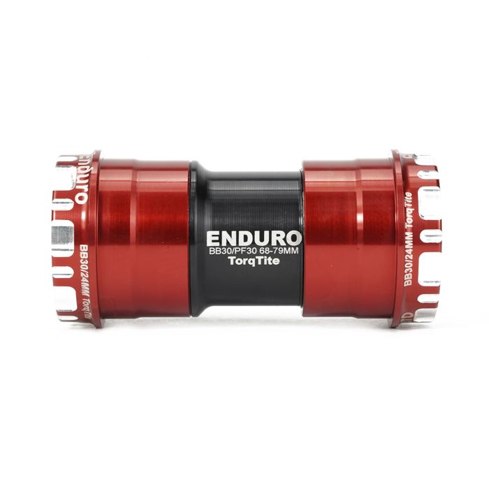 Afbeelding laden in galerijviewer, Enduro bearings torqtite bottom bracket - bb30 to 24mm - a c ss - red
