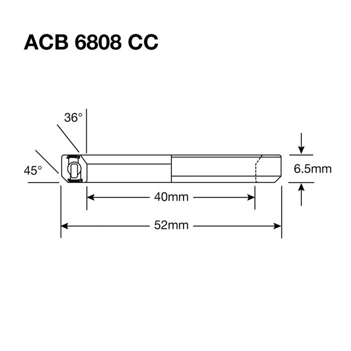 Afbeelding laden in galerijviewer, Enduro bearings acb 6808 cc ss - 440c stainless (angular contact) - 40x52x6,5 (36x45°)
