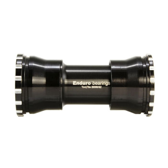 Enduro bearings torqtite bottom bracket - bb86 92 to gxp - a c ss - black