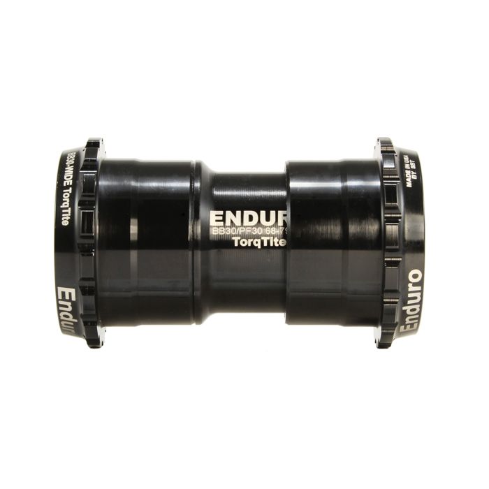 Afbeelding laden in galerijviewer, Enduro bearings torqtite bottom bracket - bb30 to dub - a c ss - black
