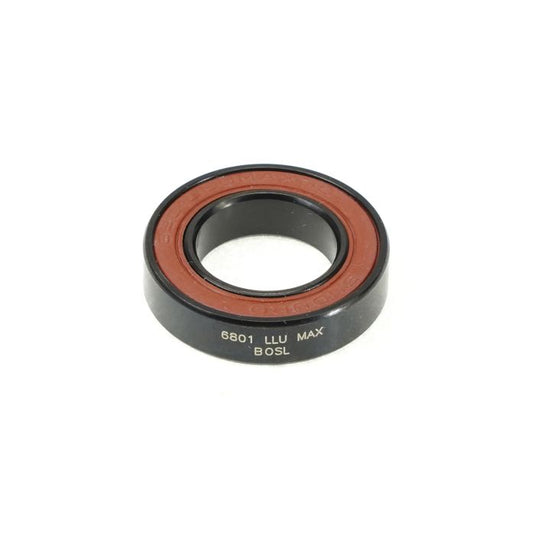 Enduro bearings 6801 llu max bo sl - abec 3 max - black oxide - solid lube (radial) - 12x21x5