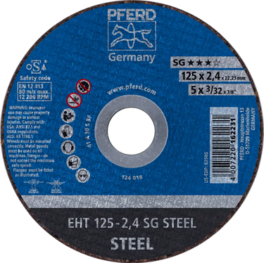 Pferd dss staal a30 125-2.4 | 25 stuks