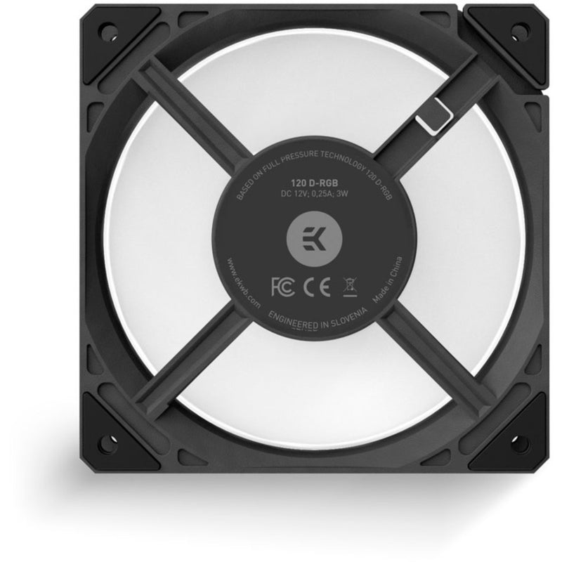 Afbeelding laden in galerijviewer, EKWB EK-Loop Fan FPT 120 D-RGB Black
