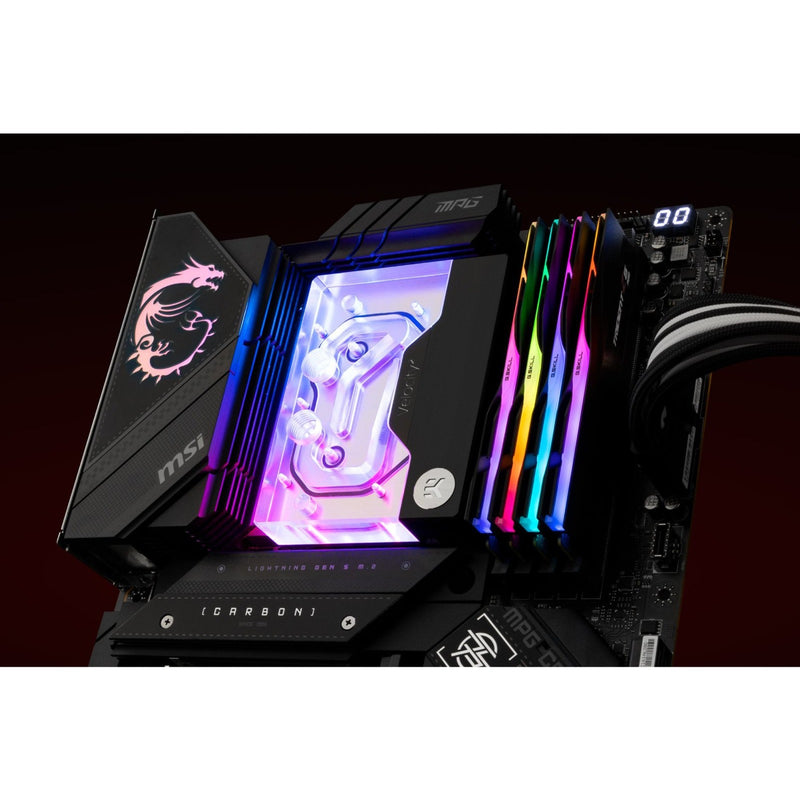 Afbeelding laden in galerijviewer, EKWB EK-Quantum Velocity² D-RGB AM5 Nikkel + Acryl
