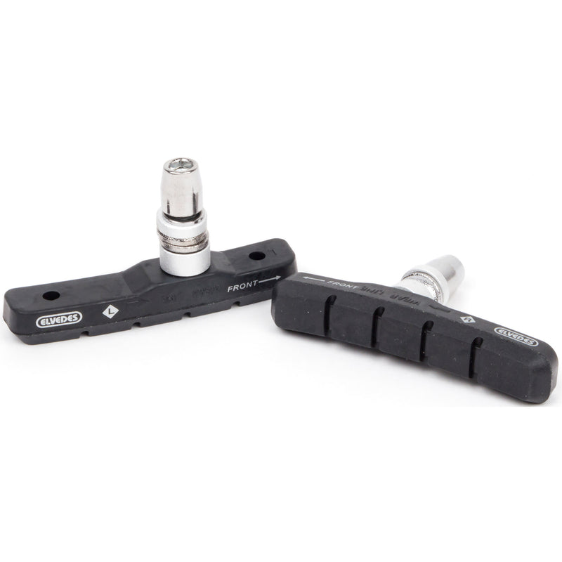 Afbeelding laden in galerijviewer, Elvedes remblokken v-brake 72mm | assymmetrisch | oem | p100

