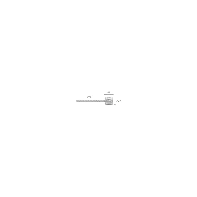 Afbeelding laden in galerijviewer, Elvedes schakel binnenkabel �0,9mm 2500mm n�4x4 rvs
