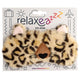 Pluche adoramals luipaard slaapmasker