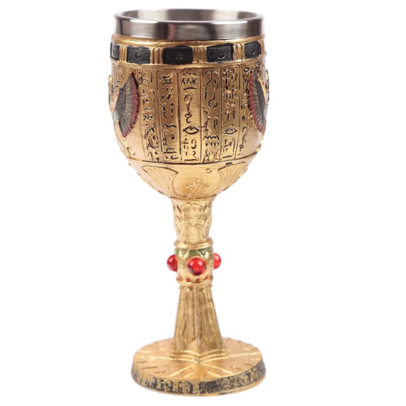 Afbeelding laden in galerijviewer, Decoratieve egyptische isis kelk
