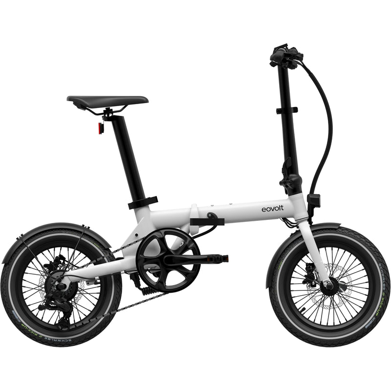 Afbeelding laden in galerijviewer, Eovolt Elektrische vouwfiets morning 16 origins v3 grijs
