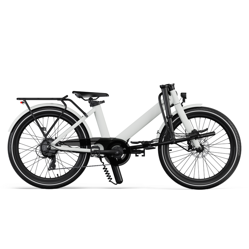 Afbeelding laden in galerijviewer, Eovolt Elektrische compactfiets Evening 24 v2 grijs
