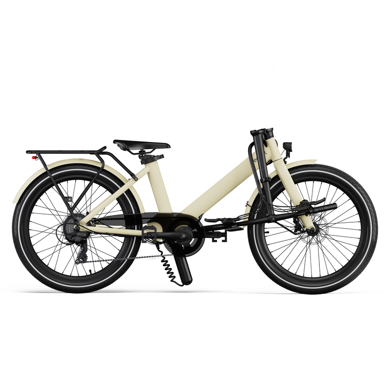 Afbeelding laden in galerijviewer, Eovolt Elektrische compactfiets Evening 24 v2 zand
