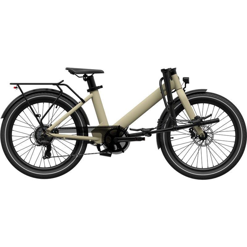 Afbeelding laden in galerijviewer, Eovolt Elektrische compactfiets Evening 24 v2 zand

