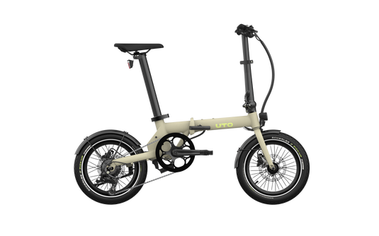 Uto elektrische vouwfiets og16 v0 zand