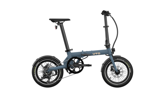 Uto elektrische vouwfiets og16 v0 blauw
