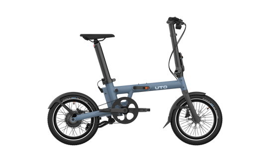 Uto elektrische vouwfiets pro16 v0 uart blauw