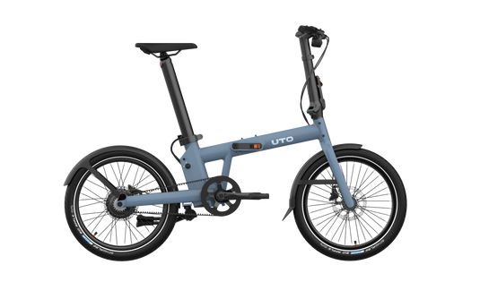 Uto elektrische vouwfiets pro20 v3 uart blauw