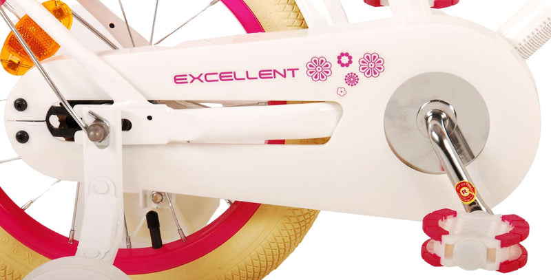 Afbeelding laden in galerijviewer, Volare excellent kinderfiets - meisjes - 14 inch - wit
