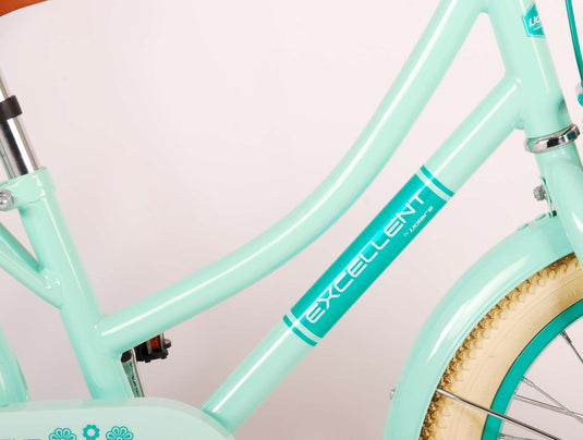 Volare 16 inch fiets excellent mintgroen oma transport 51631