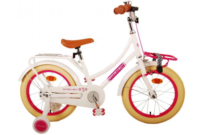 Afbeelding laden in galerijviewer, Volare Volare Kinderfiets Meisjes 16 inch Wit95% afgemonteerd
