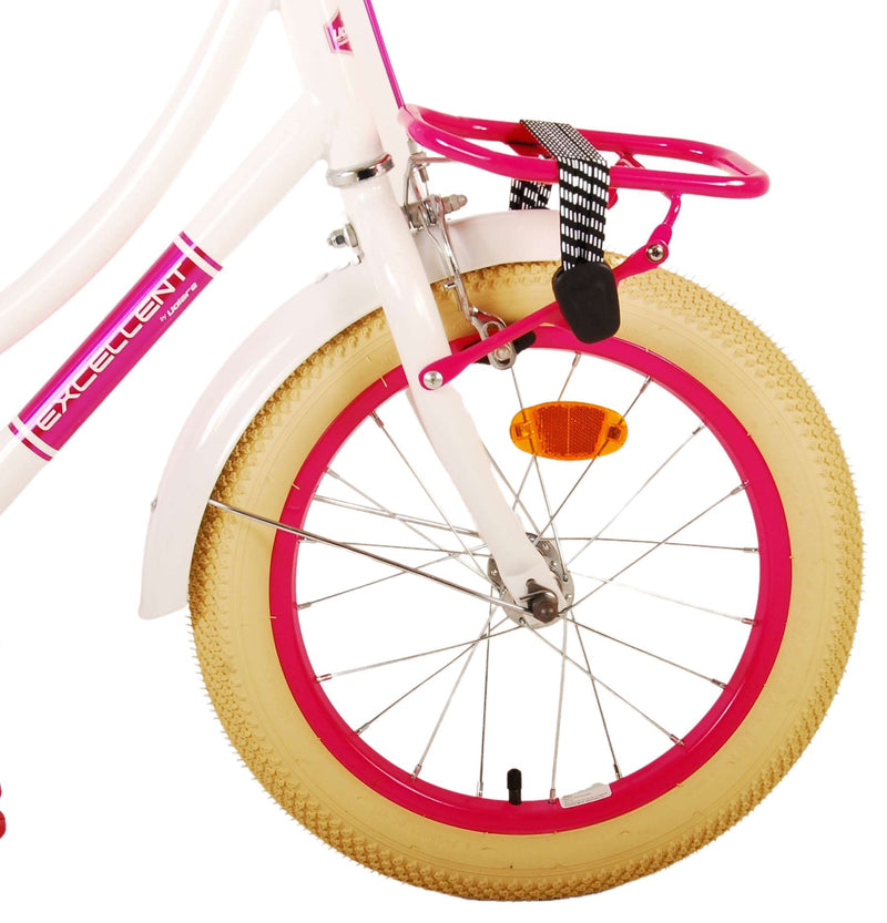 Afbeelding laden in galerijviewer, Volare Volare Kinderfiets Meisjes 16 inch Wit95% afgemonteerd
