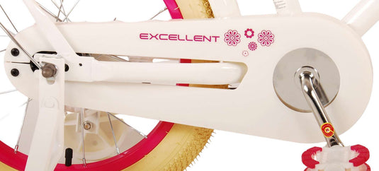 Volare Volare Kinderfiets Meisjes 16 inch Wit95% afgemonteerd