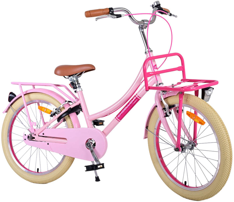 Afbeelding laden in galerijviewer, Volare Volare Kinderfiets Meisjes 20 inch Roze Twee handremmen
