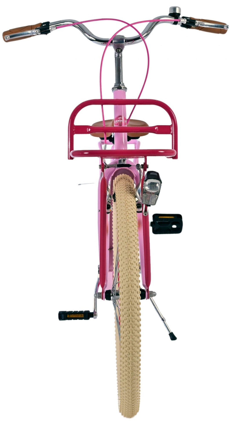 Afbeelding laden in galerijviewer, Volare Volare Kinderfiets Meisjes 24 inch RozeTwee handremmen
