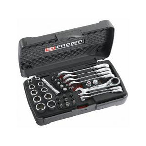 Facom kit 467bs met adapter, bits en doppen