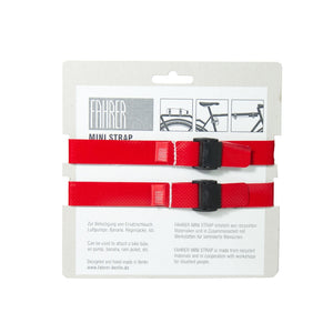 Fahrer cargo mini strap m 35x2cm rood (2 stuks)