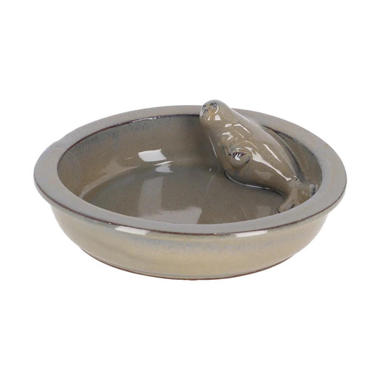 Esschert design vogelbad rond zeehond ø27cm