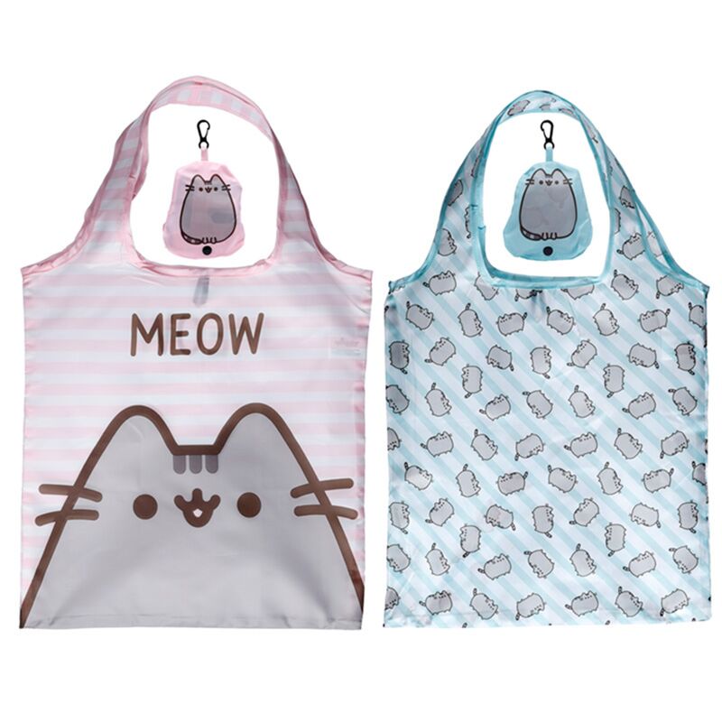 Afbeelding laden in galerijviewer, Union opvouwbare tas - pusheen kat
