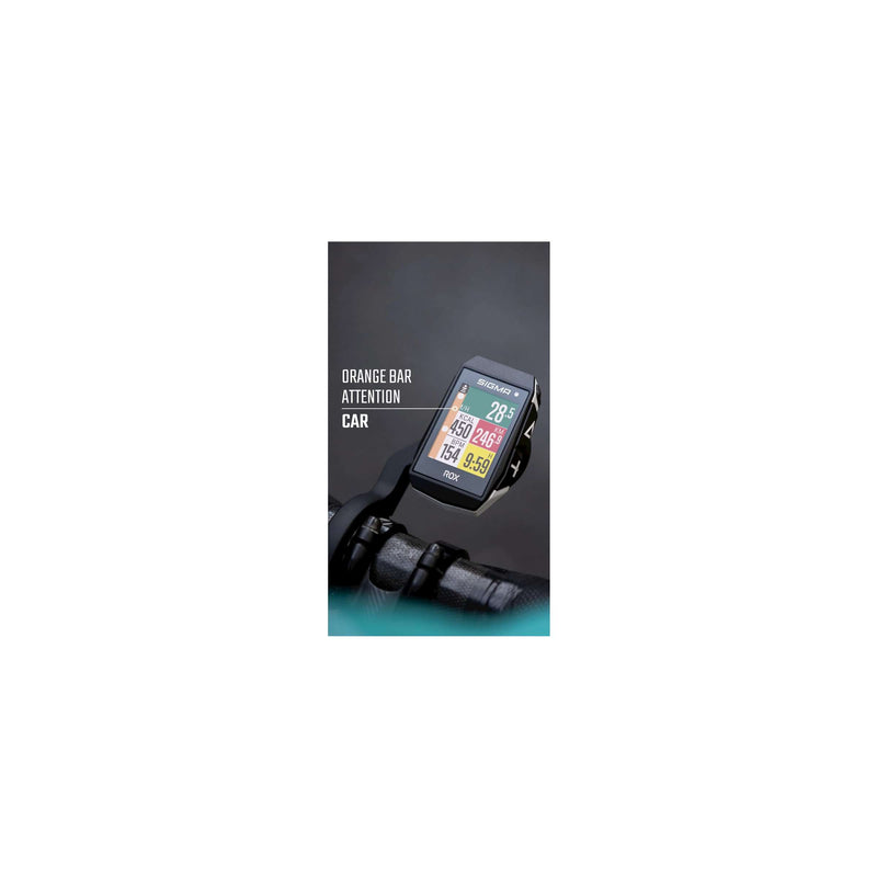 Afbeelding laden in galerijviewer, Sigma rox 11.1 evo gps hr + cad snelh set + sb gps+ant+ ble riem+usb-c
