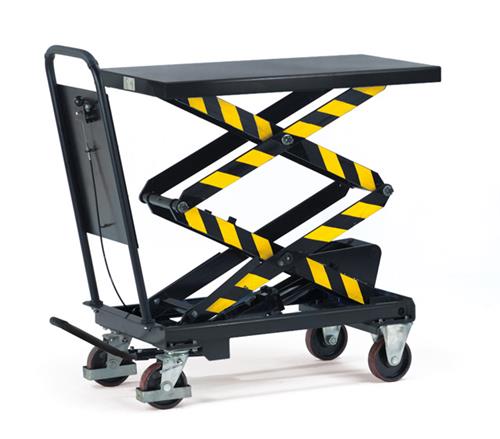Fetra verrijdbare heftafel 1010x520mm 300kg
