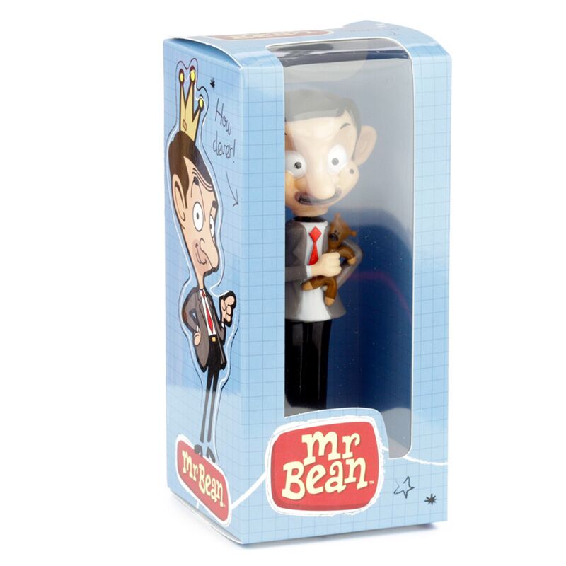 Afbeelding laden in galerijviewer, Mr bean met teddybeer solar poppetje - gelicentieerd

