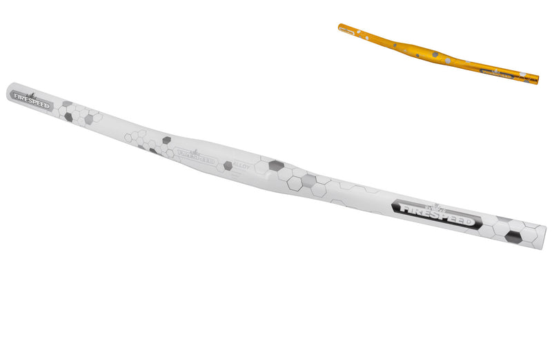 Afbeelding laden in galerijviewer, Katana firespeed f-a163kc butted alu 7075 ø31.8 flat handlebars
