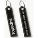 Superior sleutelhanger zwart wit
