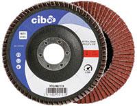 Cibo lamellenschijf 125mm co 60 conisch top | 10 stuks