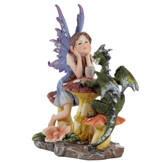 Woodland spirit fairy draken theekransje
