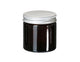 Fair squared glazen potje met deksel - leeg - 60 ml