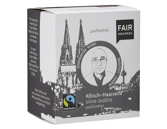 Fair squared shampoo bar - kale kop- 80 gr.