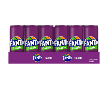 Fanta cassis blik (24x 33cl) (kopie)