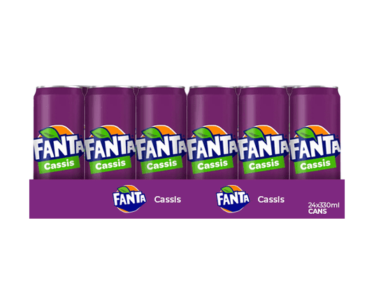 Fanta cassis blik (24x 33cl) (kopie)