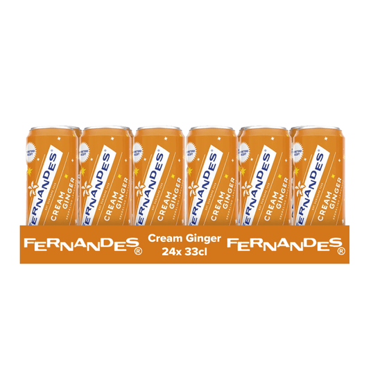 Fernandes cream ginger blik (24x 33cl)