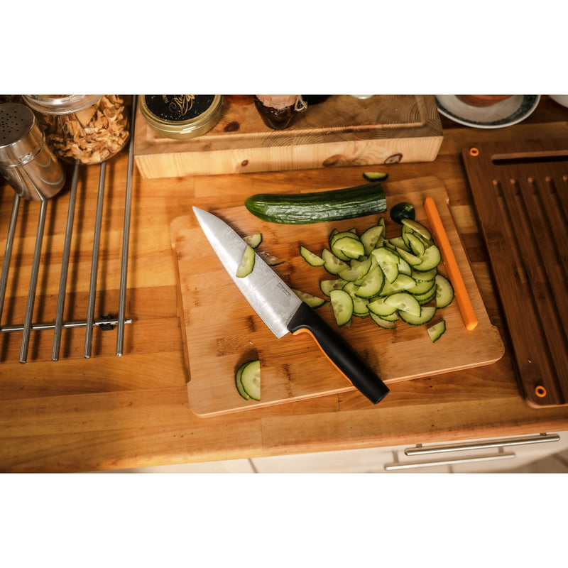 Afbeelding laden in galerijviewer, Fiskars Functional Form Groot koksmes 199 mm
