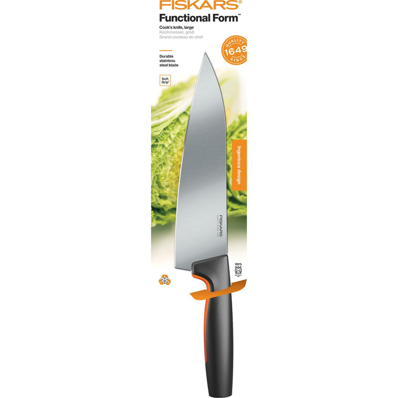 Afbeelding laden in galerijviewer, Fiskars Functional Form Groot koksmes 199 mm
