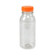 Pet flesje 250cc + oranje dop (240 stuks)
