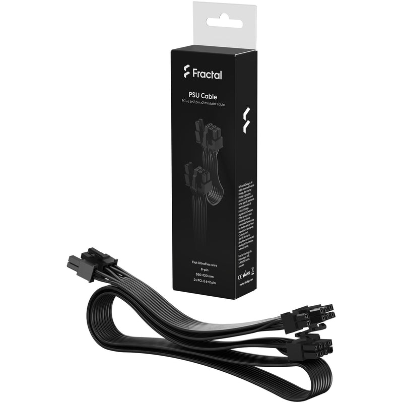 Afbeelding laden in galerijviewer, Fractal Design Fractal Design PCI-E 6+2 Pin x2 Kabel
