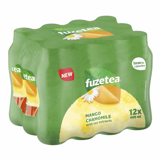 Fuze tea green tea mango chamomile pet (12x 40cl)